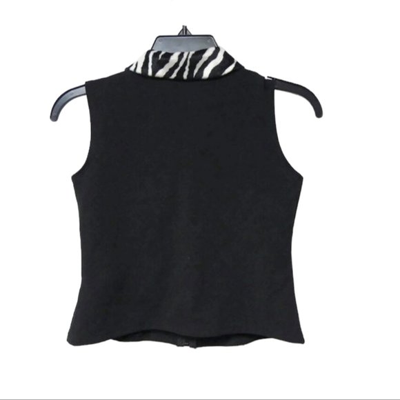 Y2K My Michelle zebra print halter top and flare pants . youth size 12 - Picture 5 of 9